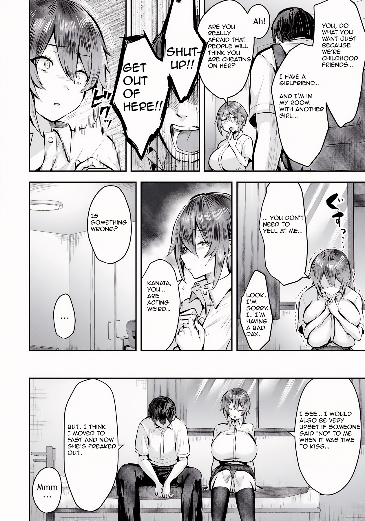 Hentai Manga Comic-Dirty Lessons ~ Improving your manhood with a chubby childhood friend ~-Read-4